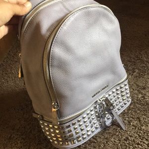 ❤️SOLD❤️Michael Kors Lilac Studded backpack
